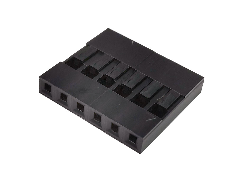 Konektor - zásuvka BLS 06, 6 PIN, na kabel, Dupont, NSR