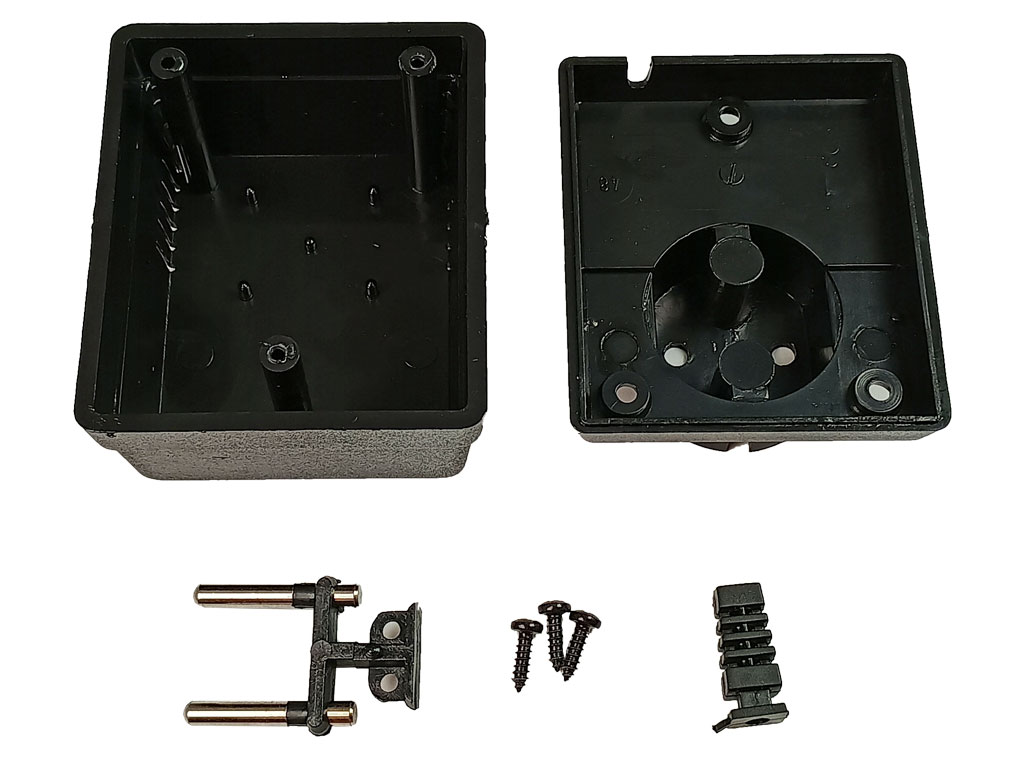 Krabička plastová, dvoudílná KM 48, pro napájecí zdroj