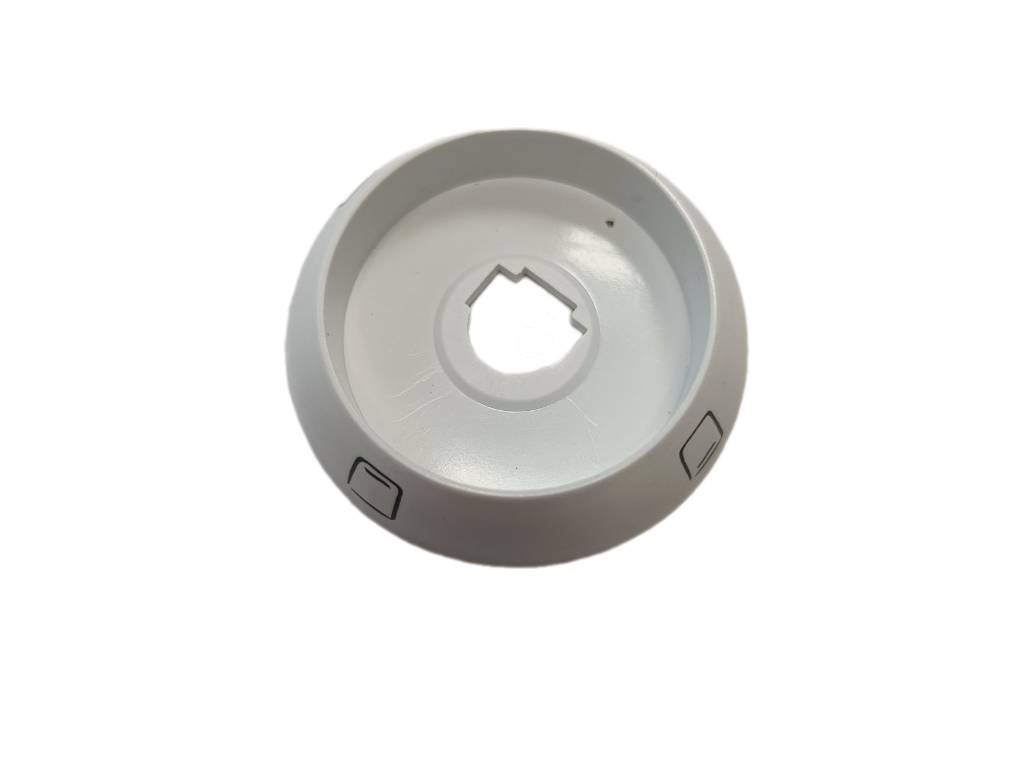 Kroužek knoflíku přepínače funkcí trouby na sporák Mora 3434, Mora 2423.1E12, Gorenje 850981, bílý