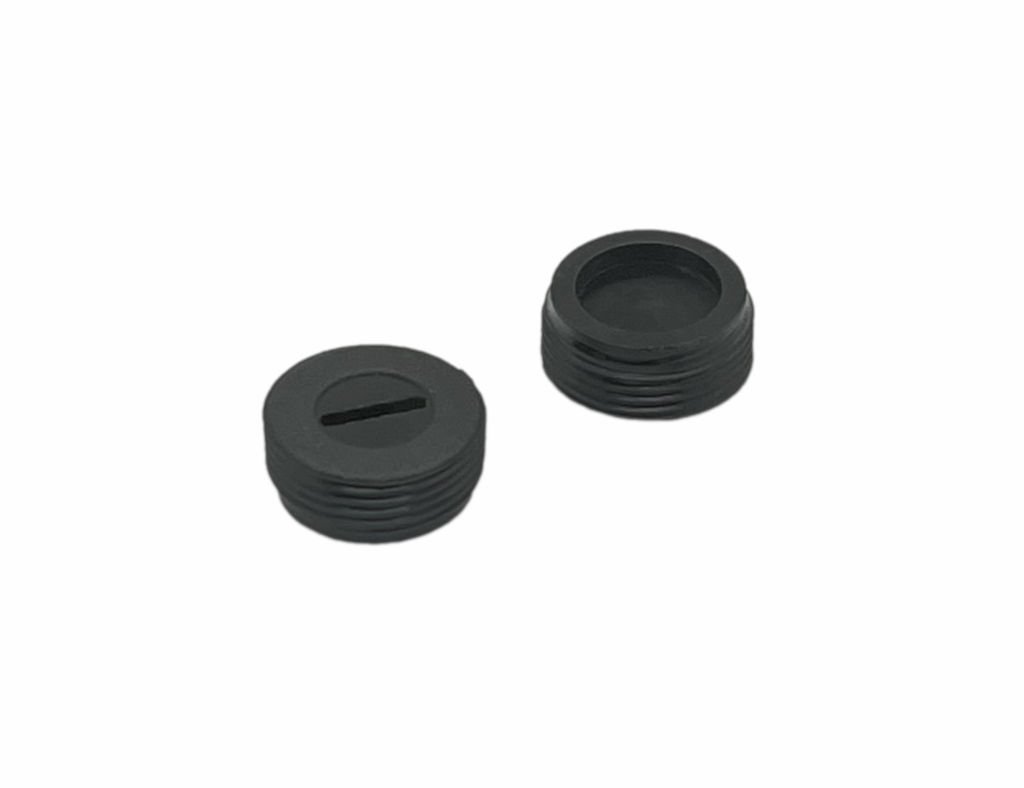 Kryty držáku uhlíku 2 ks, 6,7 x 16,0 mm, kryty uhlíkových kartáčů ručního nářadí