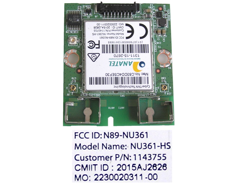 LCD LED modul WiFi  NU361-HS / network-WIFI module 1143755 / N89-NU361 / 2015AJ2626