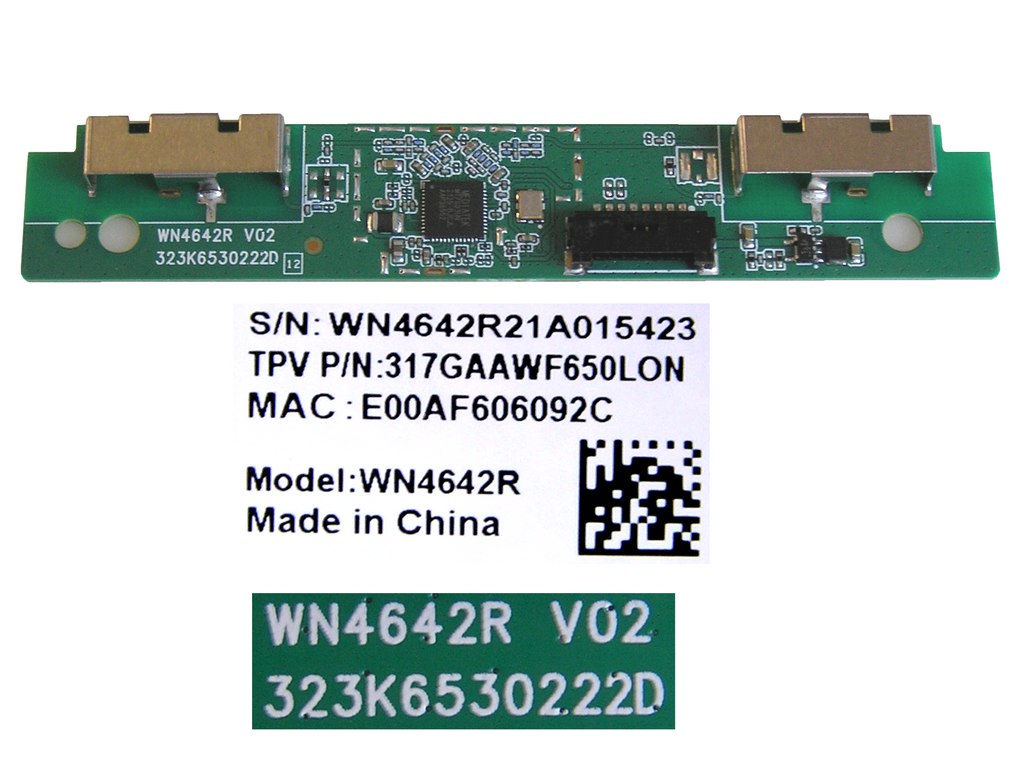 LCD LED modul WiFi  Philips WN4642R V02 / Philips - network-WIFI module WN4642R21 / 317GAAWF650LON / 996598002027