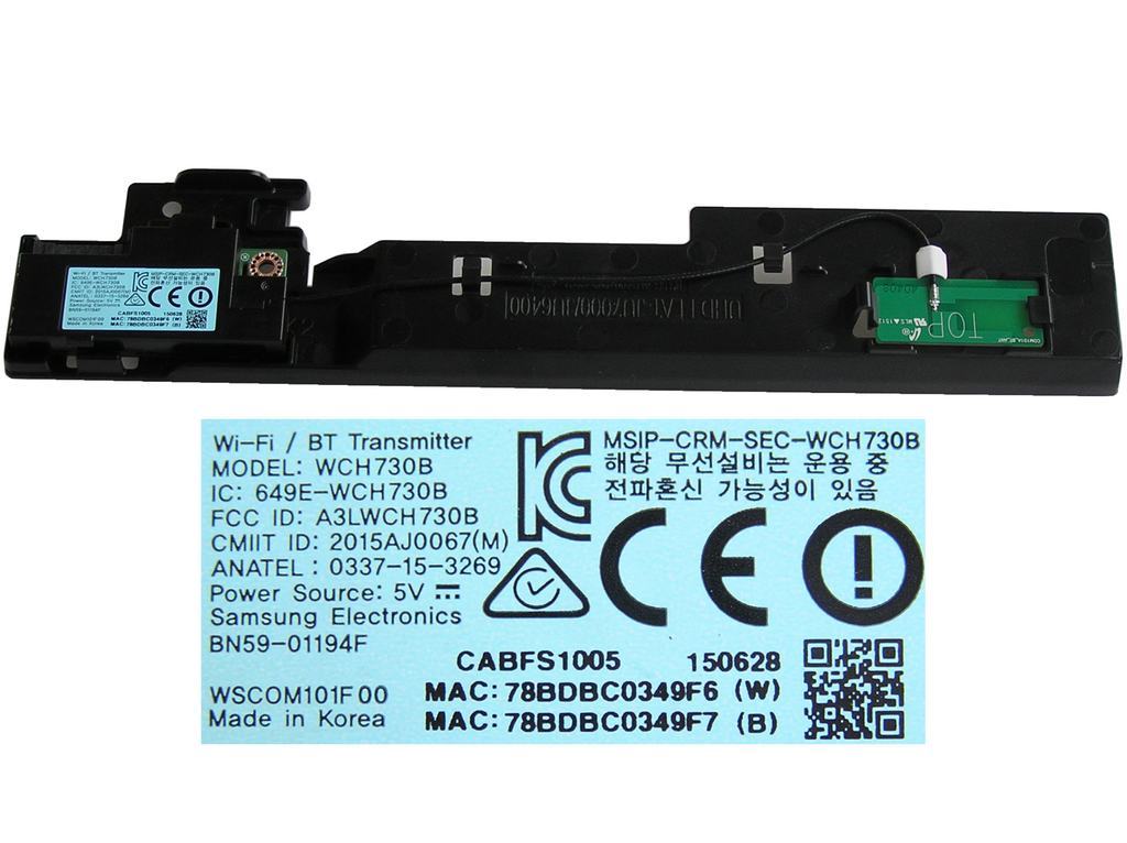 LCD LED modul WiFi  Samsung BN59-01194F / Samsung network-WIFI module;WCH730B