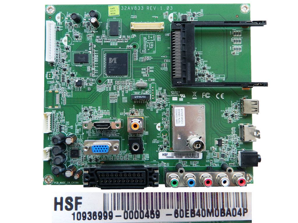 LCD LED modul základní deska 10936999 60EB40M0BA04P / assy main board 75025242 TOSHIBA 