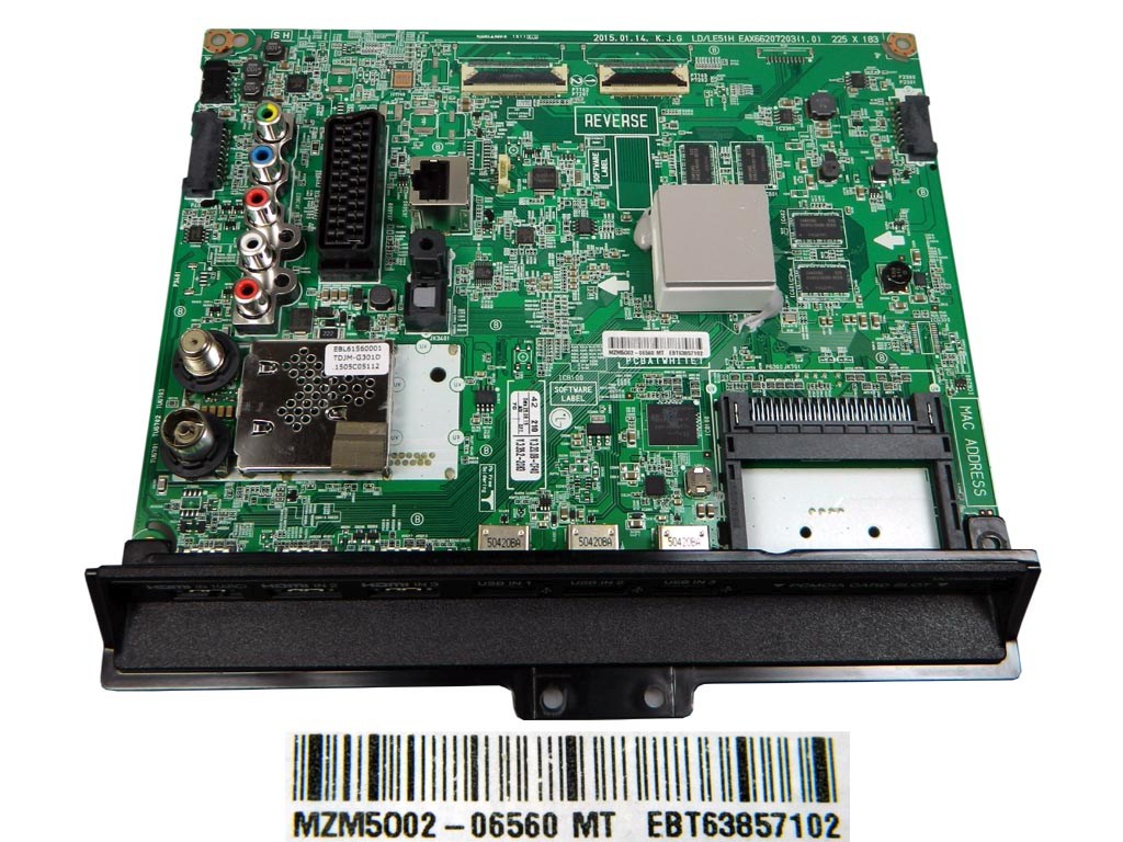 LCD LED modul základní deska EBT63857102 / assy main board EAX66207203 