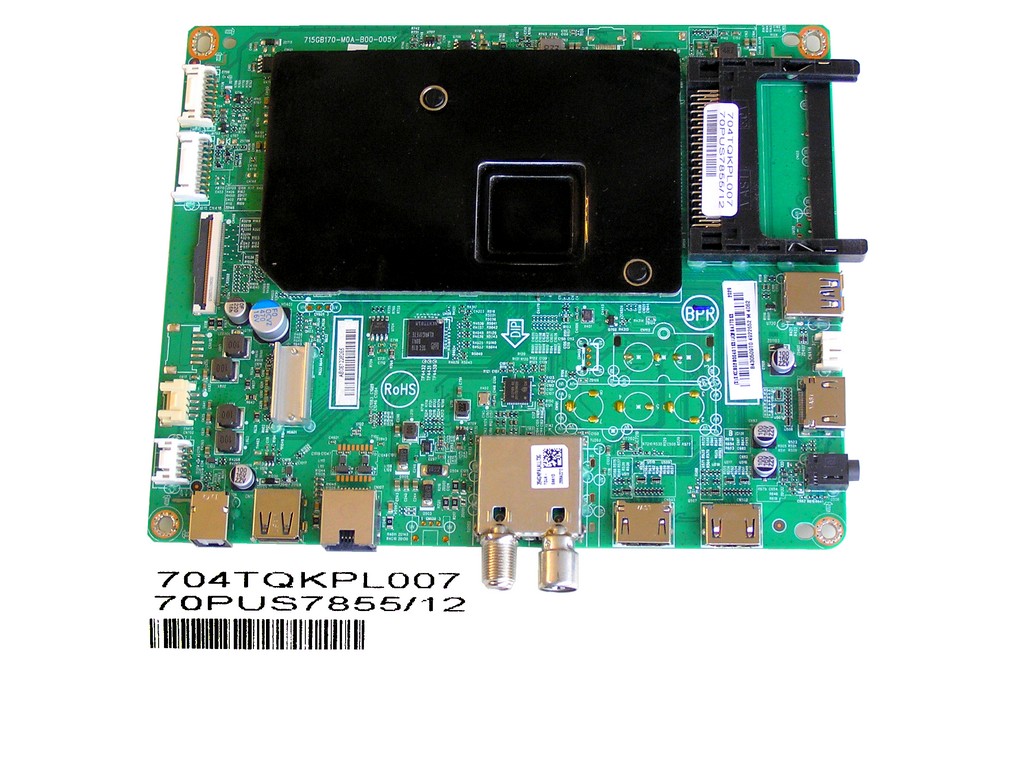 LCD LED modul základní deska Philips XKCB02B00401SX/JQ2BA7T0SX /  Main board assy 715GB170-M0A-B00-005Y / 704TQKPL007