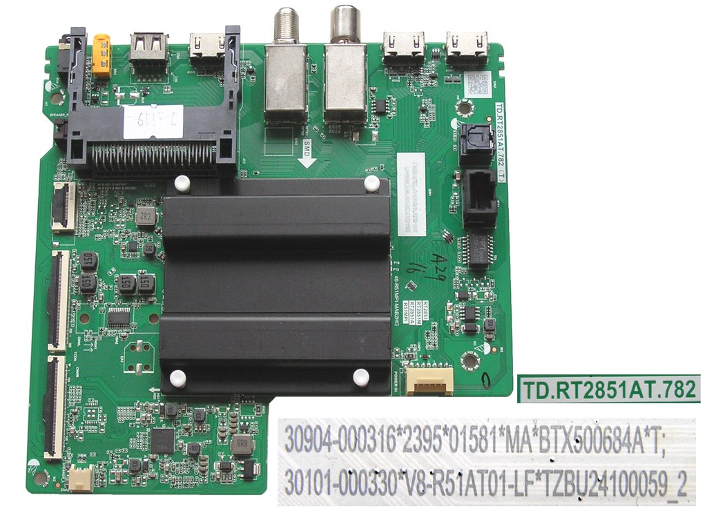 LCD LED modul základní deska TCL 50V6B 30904-000316 / Main board assy TD.RT28851AT.782