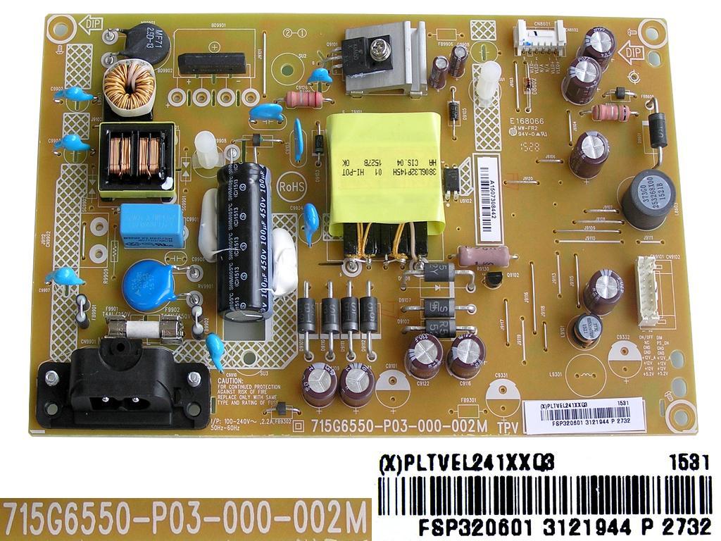 LCD LED modul zdroj FSP320  PLTVEL241 / SMPS power supply board 715G6550-P03-000-002 / 996595305285