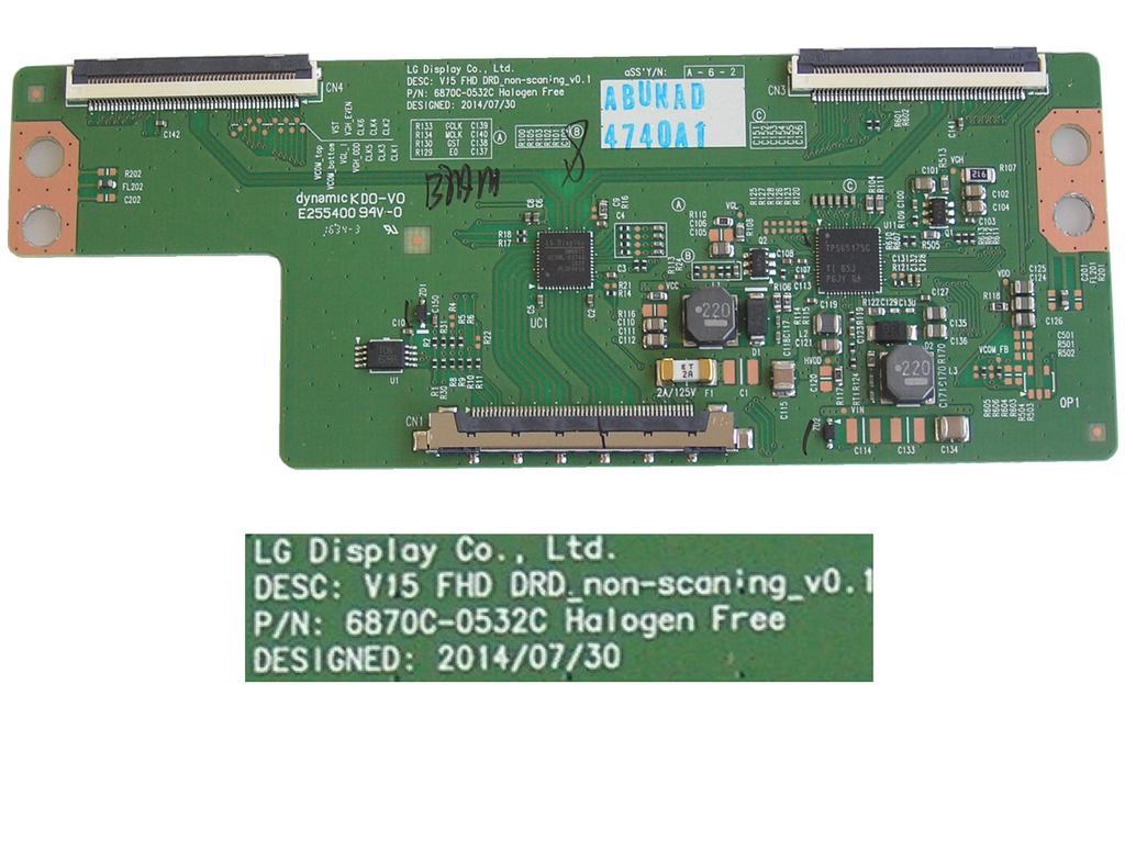 LCD modul T-CON  6870C-0532C / Tcon board 6870C-0532C