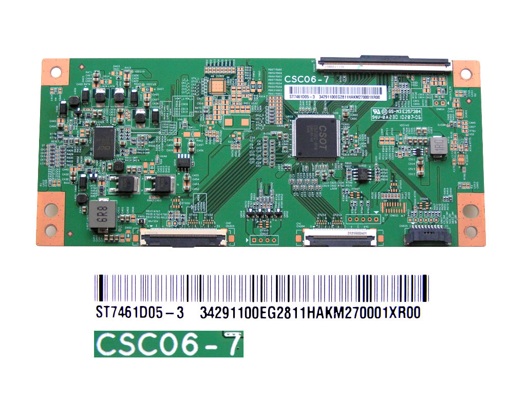 LCD modul T-CON  CSC06-7 / T-con board ST7461D05-3