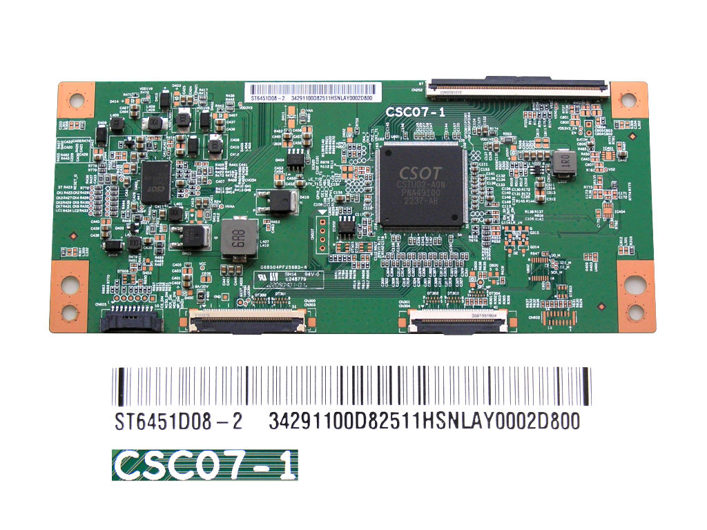 LCD modul T-CON  CSC07-1 / T-con board ST6451D08-2