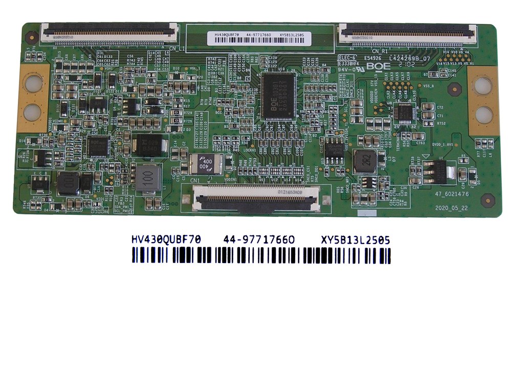 LCD modul T-CON  HV430QUBF70 / T-con board HV430QUBF70 44-97717660