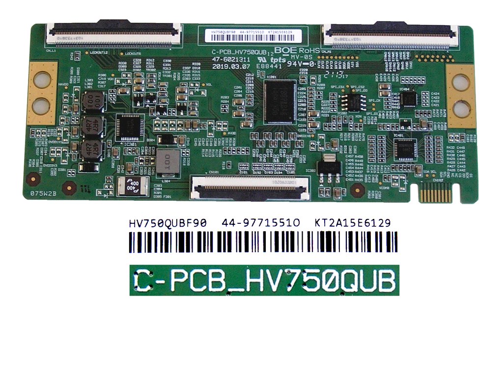 LCD modul T-CON  HV750QUBF90 / T-con board HV750QUBF90 44-97715510