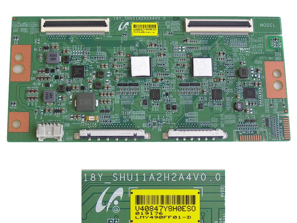 LCD modul T-CON LMY490FF01-D / TCON  board 18Y_SHU11A2H2A4V0.0