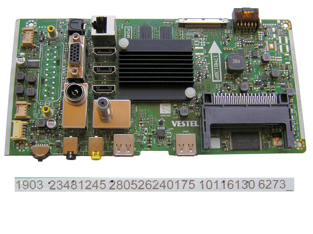 LCD modul základní deska 17MB130P / Main board 23481245 / JVC 55VU63J
