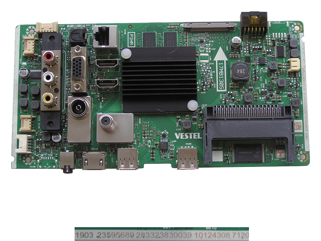 LCD modul základní deska 17MB130S / Main board 23595689 HITACHI 65HK5100