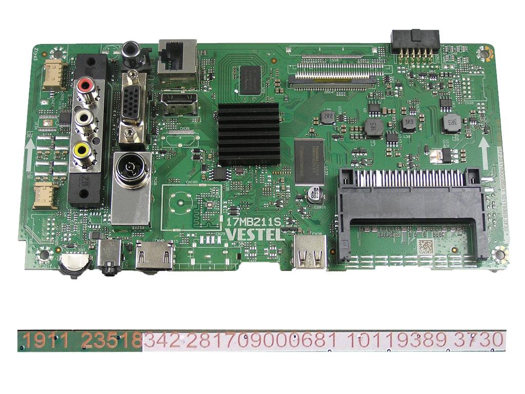 LCD modul základní deska 17MB211S / Main board  23518342  Hyundai FLN24T439SMART