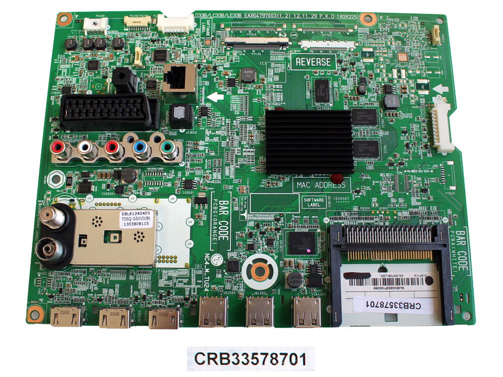 LCD modul základní deska CRB33578701 / Main board 