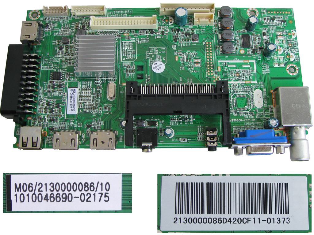 LCD modul základní deska Changhong LED42D2080H / Main board 1010046690