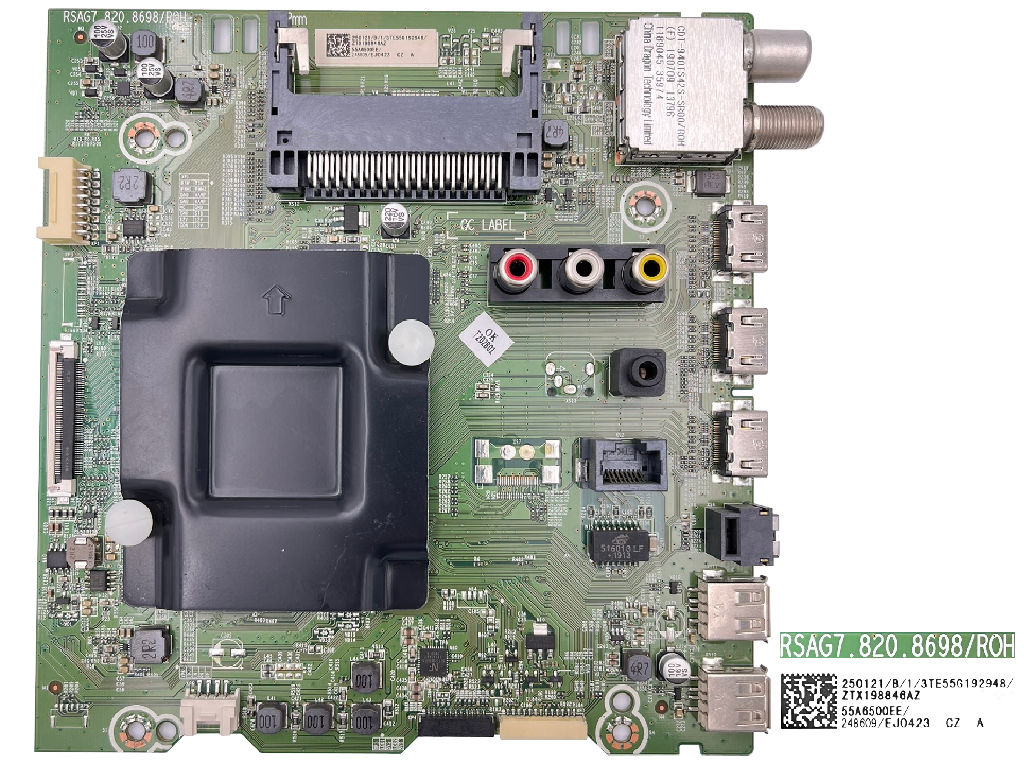 LCD modul základní deska Hisense H55B7520 / main board 55A6500EE / 248608 / 250121 / ZTX198846AZ 