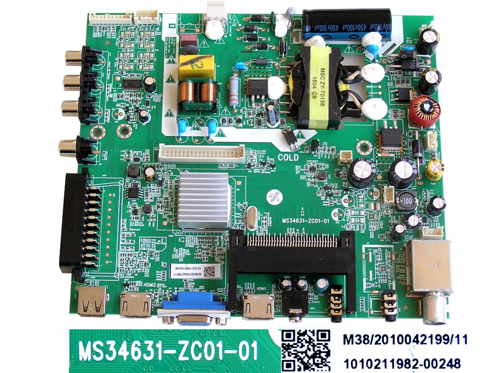 LCD modul základní deska Orava LT840LED M93B / Mainboard chasis assembly M38/2010042199/11