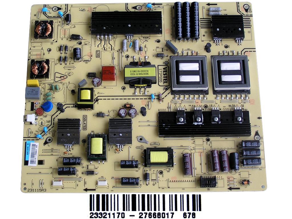 LCD modul zdroj 17IPS55 / Power supply board 23321170