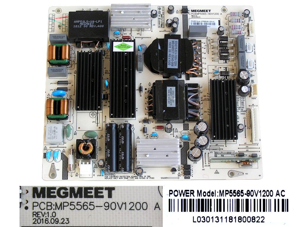 LCD modul zdroj Changhong CHiQ UHD65E6200ISX2 /  POWER UNIT MP5565-90V1200AC / L030131181800822