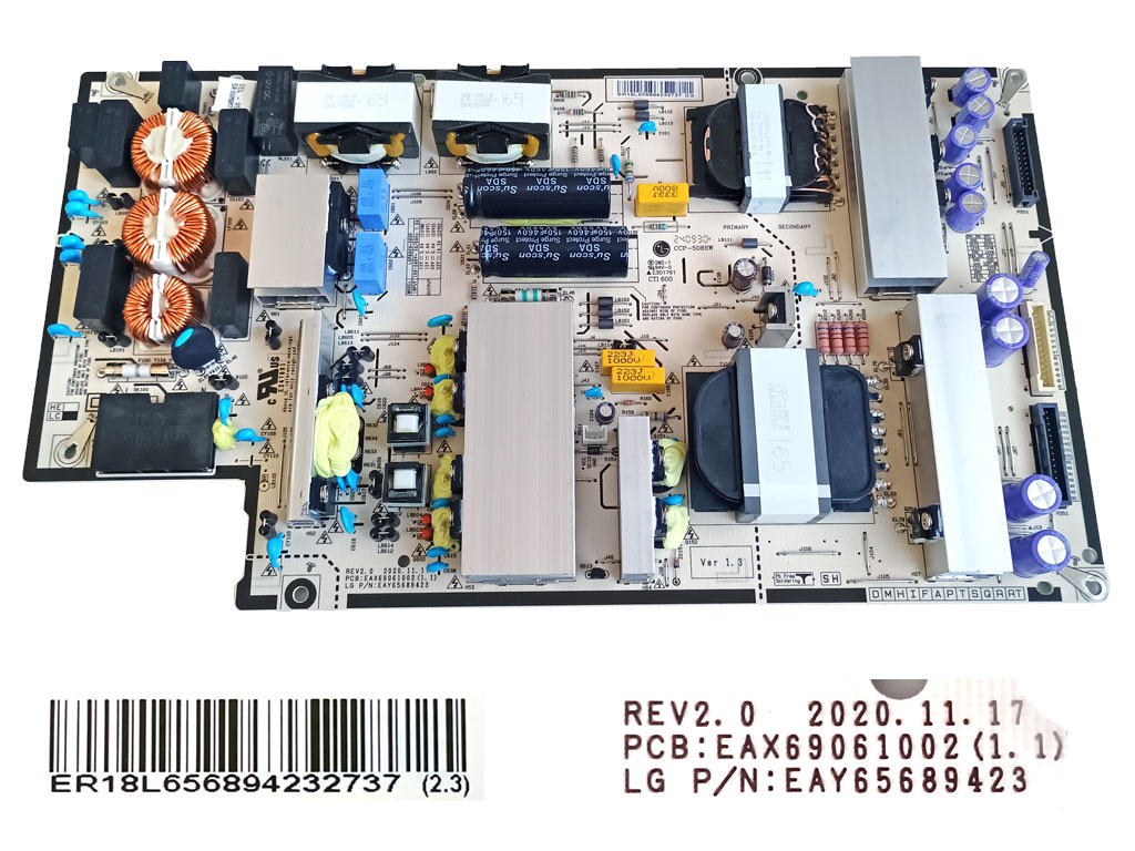 LCD modul zdroj EAY65689423 / Power supply assembly LGP65CX-20OP / EAY65689423 / LGPS65CX-200P