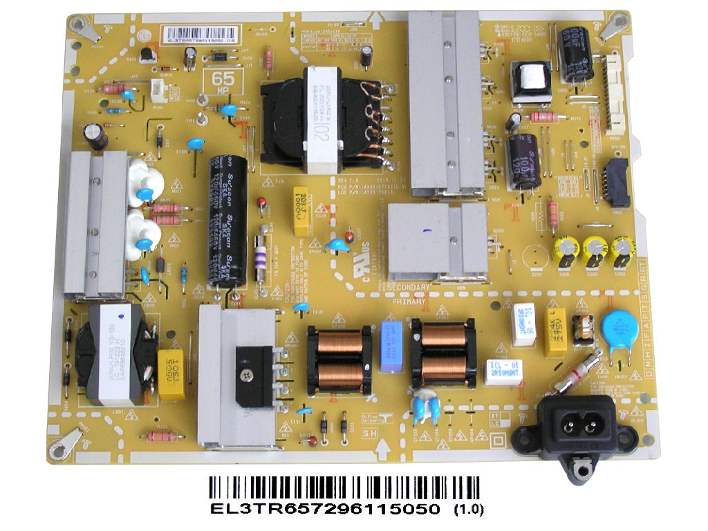 LCD modul zdroj EAY65729611 / Power supply assembly LGP65L-20SP / EAX69067701