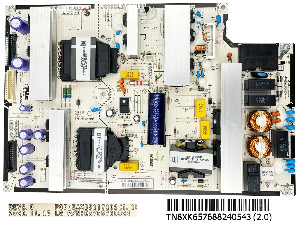 LCD modul zdroj EAY65768824 / Power supply assembly LGP48CX-20OP / EAX69117402(1.1)