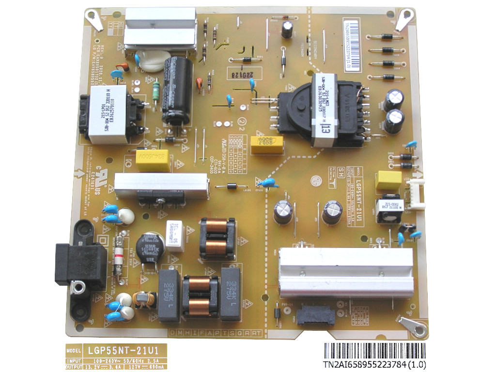 LCD modul zdroj EAY65895522 / Power supply assembly LGP55NT-21U1 / EAY65895522