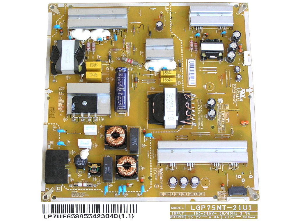LCD modul zdroj EAY65895542 / Power supply assembly LGP75NT-21U1 / EAY65895542