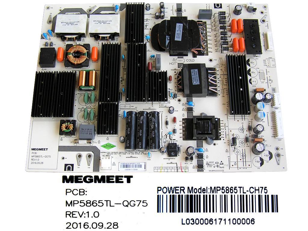 LCD modul zdroj MP5865TL-QG75 / SMPS BOARD MP5865TL-CH75