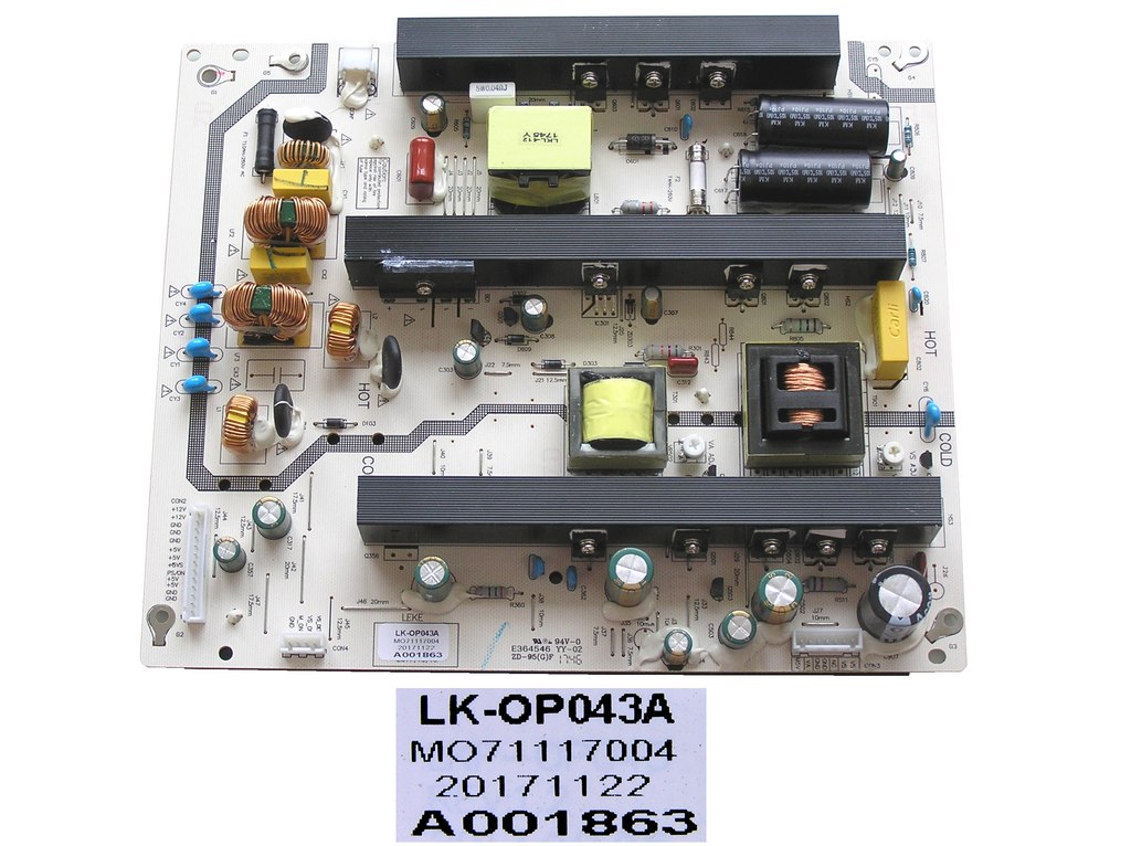LCD modul zdroje Akai AKTV503 Smart Plasma  / Main board LK-OP043A