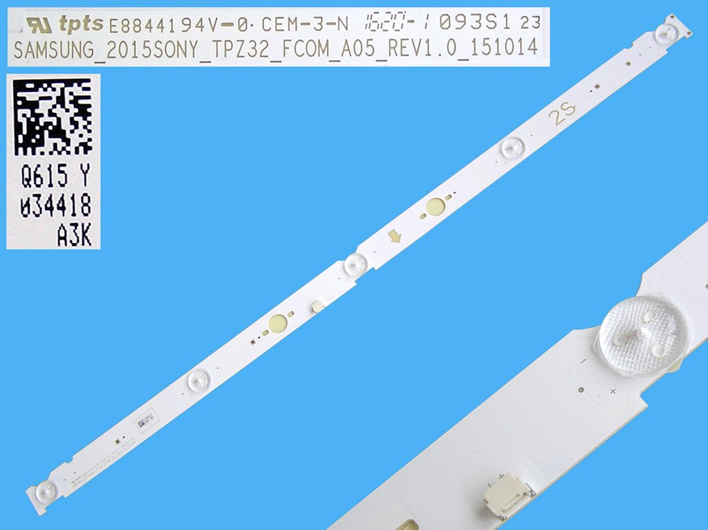 LED podsvit 522mm, 5LED / LED Backlight 522mm - 5DLED, Samsung_2015SONY_TPZ32_FCOM_A05_REV1.0151014 / 034418