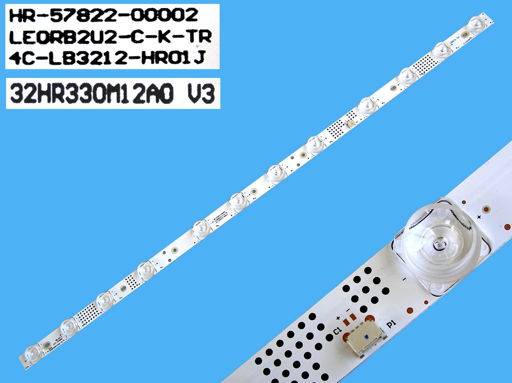 LED podsvit 585mm, Thomson / TCL,  12LED / LED Backlight 590mm - 12 D-LED, 32HR330M12A0 V3 / 4C-LB3212-HR01J / HR-57822-00002