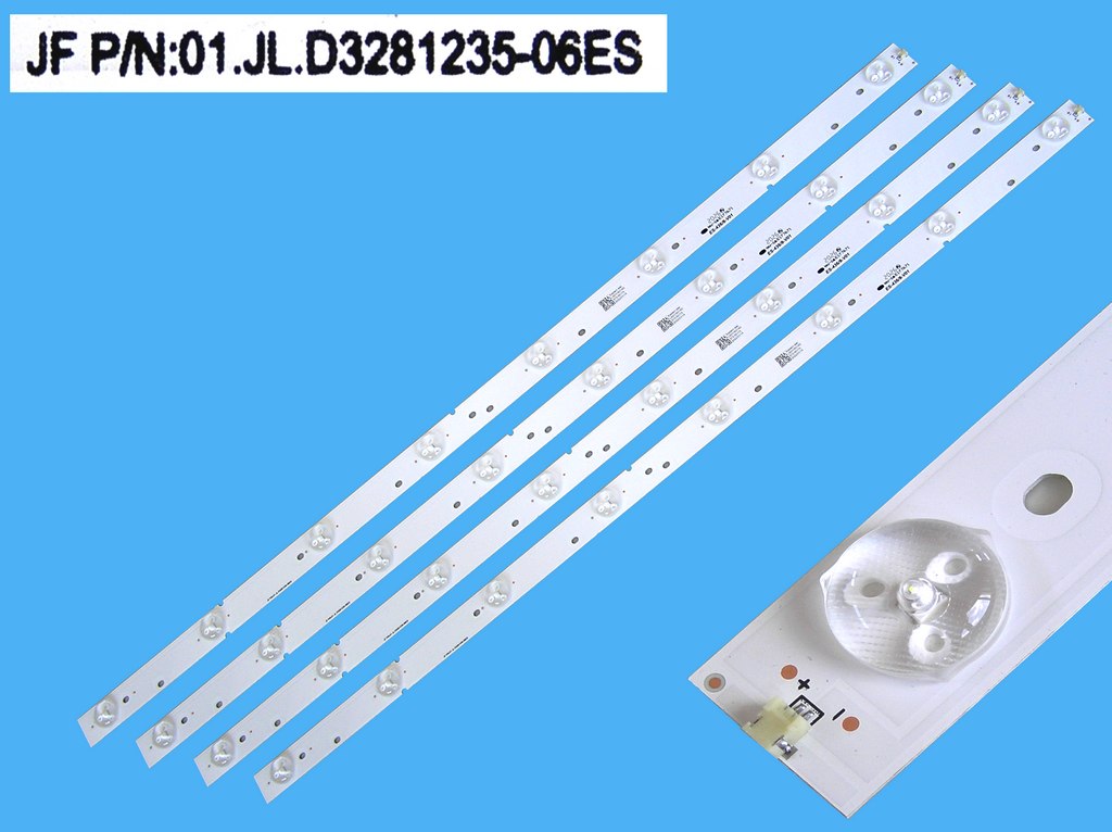 LED podsvit 617mm sada  celkem 4 pásky / LED ARRAY BACKLIGHT JL.D3281235-06ES
