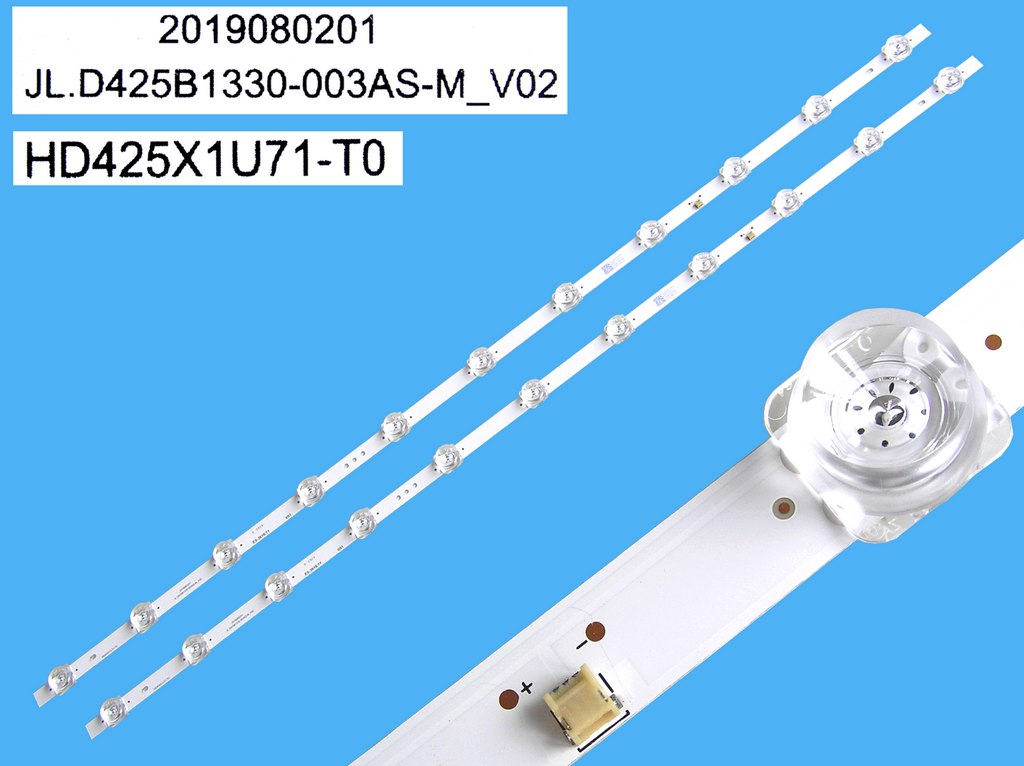 LED podsvit 780mm sada Hisense celkem 2 pásky  / DLED TOTAL ARRAY JL.D425B1330-003AS-M / HD425X1U71-T0 / 43A52E HZ43E3D náhradní výrobce