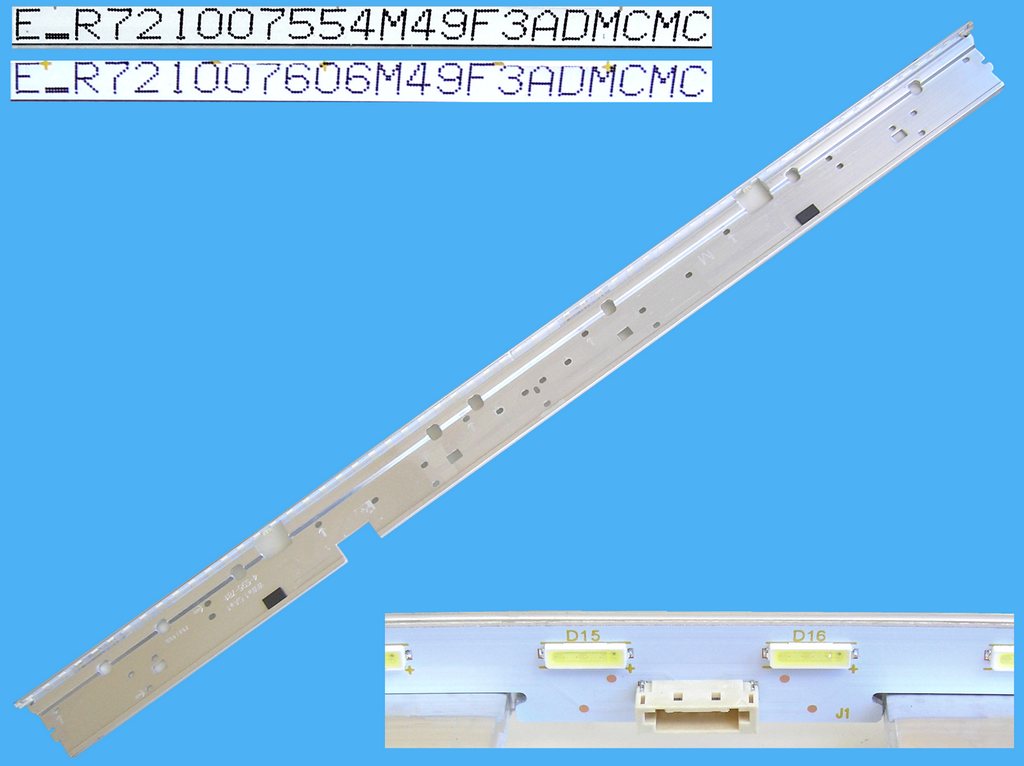 LED podsvit EDGE 1075mm / LED Backlight edge 1075mm - 60 LED LB49013 V1_01 + LB49013 V1_01 / 161027