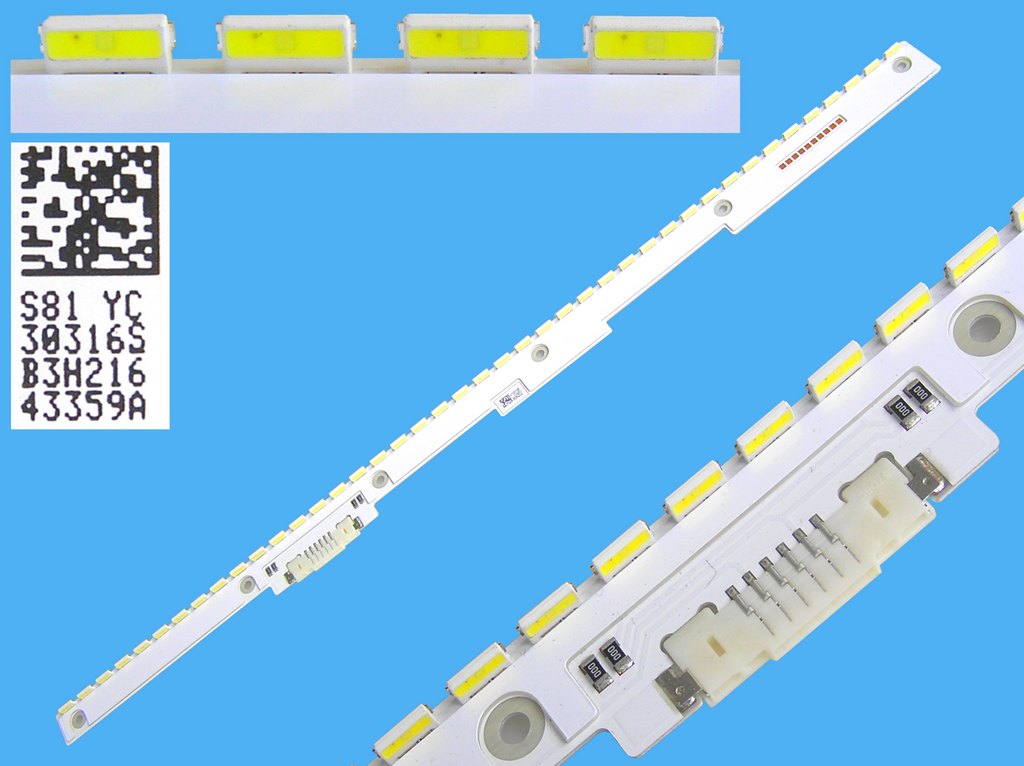 LED podsvit EDGE 387mm / LED Backlight edge 387mm - 42 LED  BN96-43359A