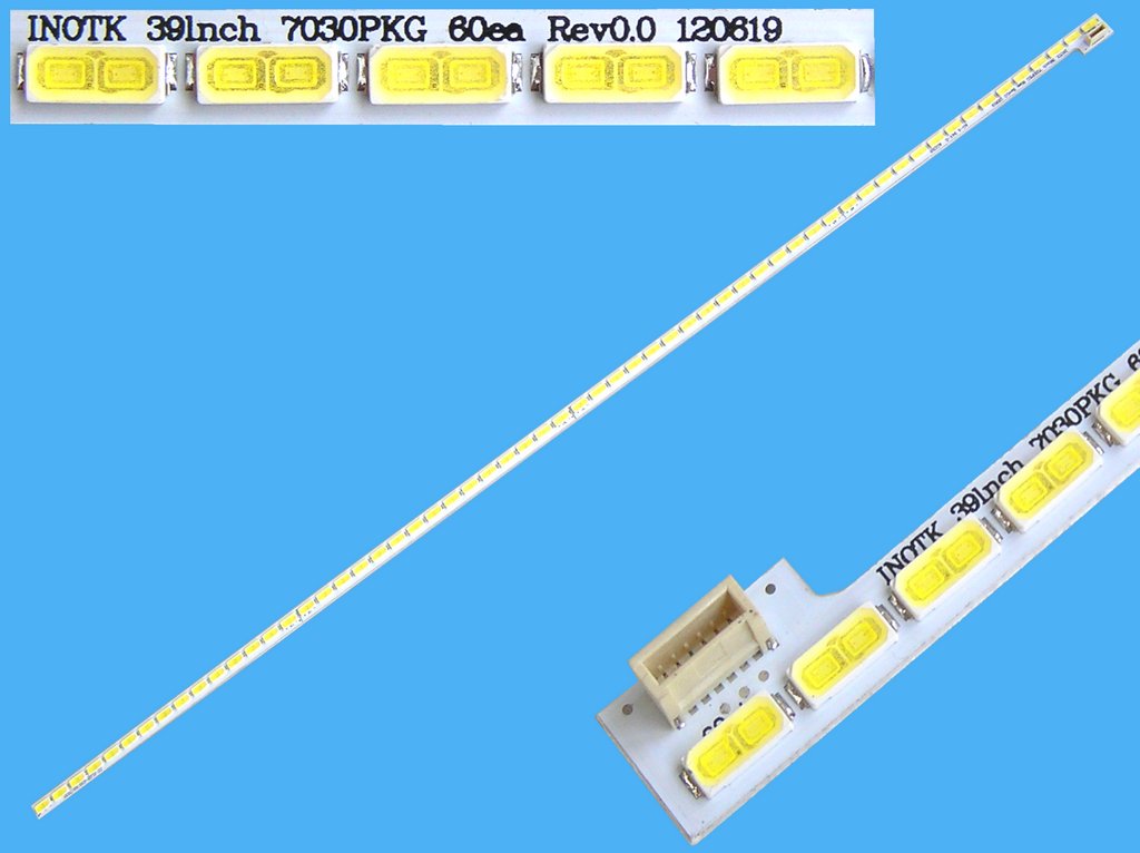 LED podsvit EDGE 488mm / LED Backlight edge 488mm - 60 LED 73.39T03.003 / 7030PKG 60EA 120619 / 1318