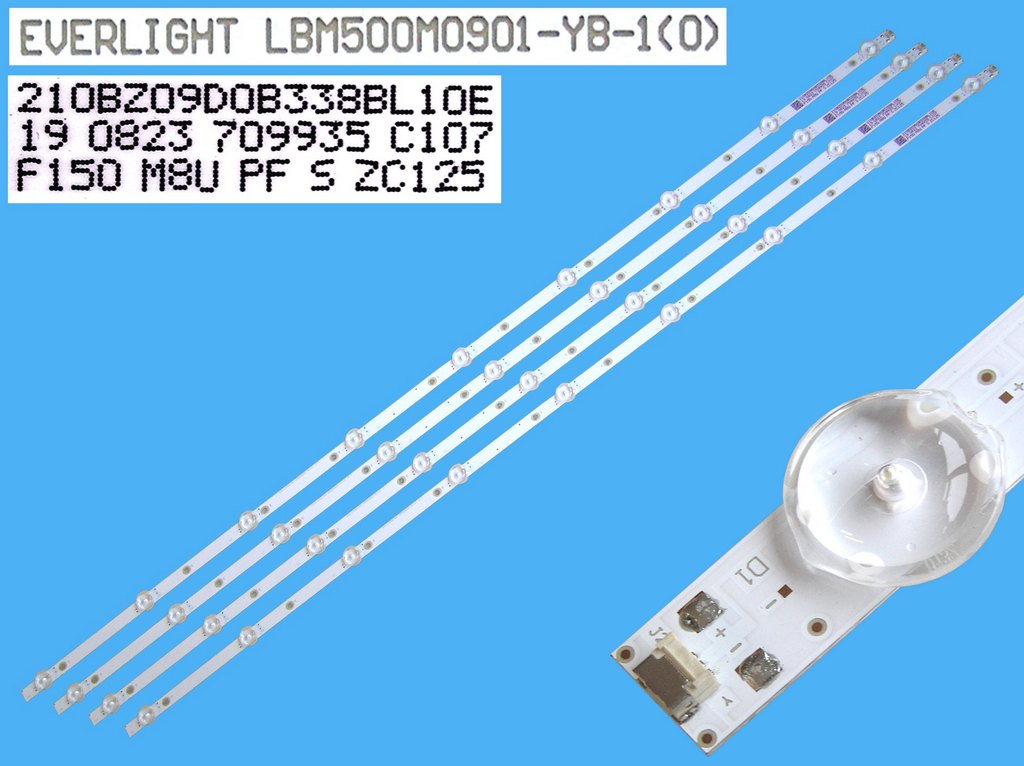 LED podsvit sada Philips 50" celkem 4 pásky 970mm  / LED Backlight Assy 705TLB50B338BL10EA / LBM500M0901-YB-1 / 996592001014