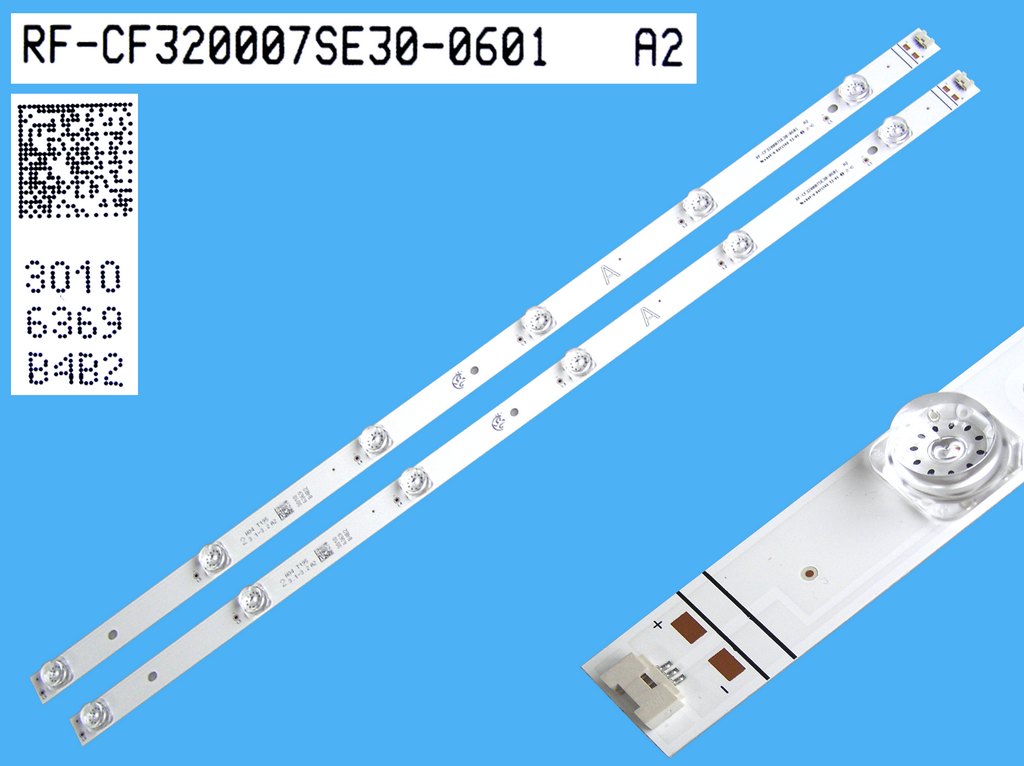 LED podsvit sada Vestel 32 CF320007 celkem 2 pásky 575mm / DLED TOTAL ARRAY RF-CF32007SE30-0601A2  / 30106369