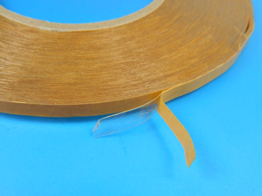 Lepící páska silikonová teplovodivá samolepící oboustranná, šíře 5mm, síla 0,2mm, návin 50m 