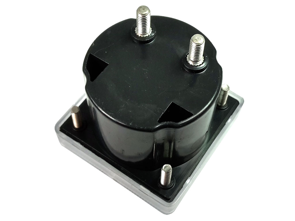 Měřidlo analogové panelové 3A DC 45 x 45mm, s bočníkem