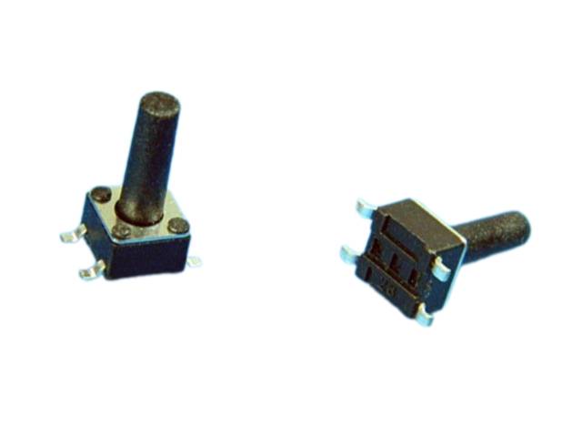 Mikrotlačítko SMD 4,5 x 4,5mm - 10mm výška