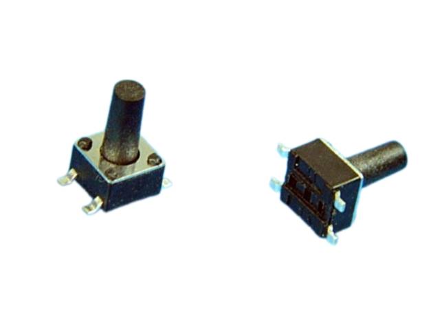 Mikrotlačítko SMD 4,5 x 4,5mm - 8mm výška