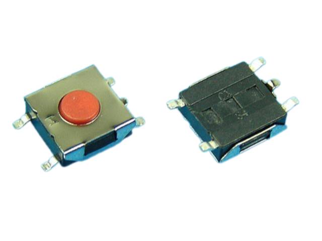Mikrotlačítko SMD 6 x 6mm - 2,5mm výška, 5 pin