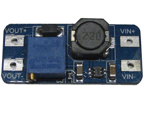 Modul nastavitelného zdroje  STEP-UP 3 - 24V /   1A univerzální použití