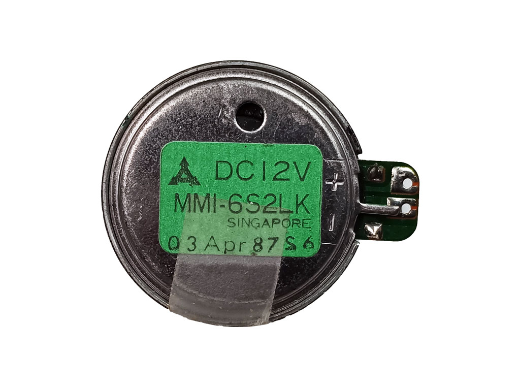 Motor magnetofonu 12V CCW levotočivý Mitsumi MMI-6S2LK